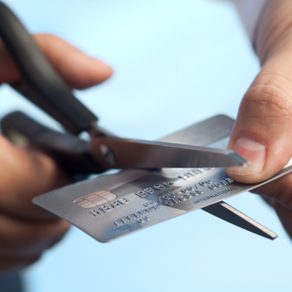 Couper la carte de crédit